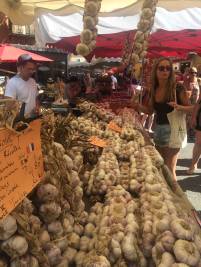 De markt in Vaison La Romaine